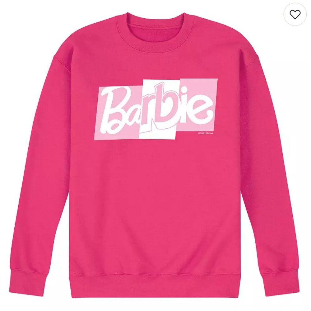 Hot Pink Barbie Sweatshirt- Size L 💗 - Picture 2 of 6